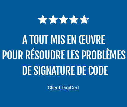 Code Signing Product Review French