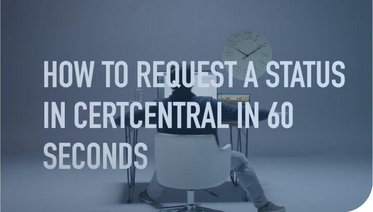 Cert Central Manager Video Carousel